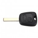 2 Button Remote Key Fob For Peugeot 307 With Transponder Chip ID46