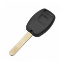 2 Buttons Remote Key Fob Case Shell With ID-46 Chip For Honda Accord Fit Civic 2003-2007