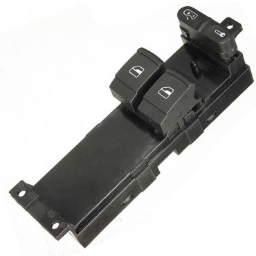 2 Door Driver Side Master Panel Power Window Switch For VW Golf