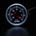 2 Inch 52mm Digital White LED Boost Vacuum Water Oil Temp Press Volt Gauge