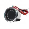 2 Inch 52mm PSI Turbo Car LED Vacuum Boost Meter Gauge Black