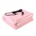 24V 110x70cm Electric Heated Fleece Blanket Warm Winter Cover Heater