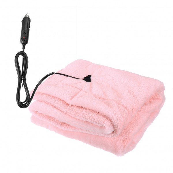 24V 110x70cm Electric Heated Fleece Blanket Warm Winter Cover Heater