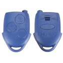 3 Buttons Remote Bule Key FOB Case Shell Cover for Ford