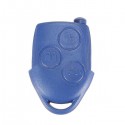 3 Buttons Remote Bule Key FOB Case Shell Cover for Ford
