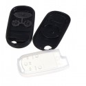 3 Buttons Remote Key Lock Fob Case Shell Cover For Honda Civic