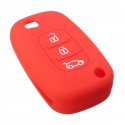 3 Buttons Silicone Flip Key Cover Case Fob For Renault Clio Kangoo Megane Modus