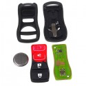 3Button Remote Key Keyless Entry Fob Transmitter For Nissan Armada
