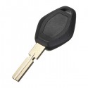 3Buttons Remote Key Fob Case Shell For BMW3/5/7Serie Z3 X3 M5 325i E38