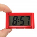 4 Colors Automotive Digital Car LCD Clock Self-Adhesive Stick On Time Portable