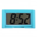 4 Colors Automotive Digital Car LCD Clock Self-Adhesive Stick On Time Portable