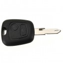 433MHz 2 Button Remote Key Fob Blade With ID45 For PEUGEOT 206