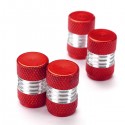 4PCS Aluminum Alloy Car Wheel Tire Valve Stem Caps Dust Covers