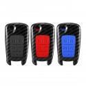 5 Buttons Carbon Fiber Car Key Fob Remote Case Cover For Chevrolet Cruze Impala Buick