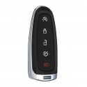 5 Buttons Remote Key Fob Case Shell For Ford Edge Explorer Escape Flex Focus