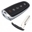 5 Buttons Remote Key Fob Case Shell For Ford Edge Explorer Escape Flex Focus