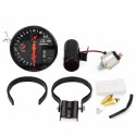 5 Inch 4 in 1 Tachometer RPM Meter Shift Light Pressure Water Temp Gauge