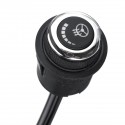 6 Gear Universal Flocking Cloth Car Steering Wheel Heater Kits 60cm X 9cm