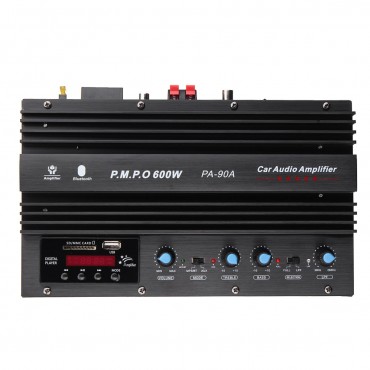 600W Home bluetooth 4.0 Power Version Car Amplifier Subwoofer With Remote Control