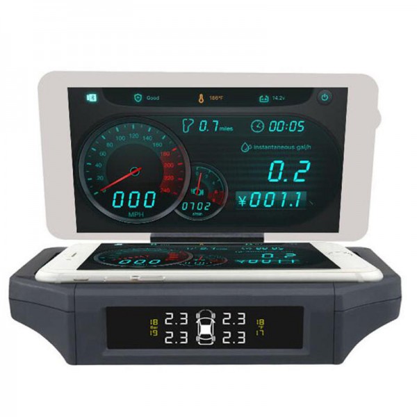 X360 Car HUD Tire Pressure Monitoring Sensor
