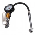 Auto Motorcycle Tire Tyre Inflating Tool Pressure Dial Gauge 220 PSI
