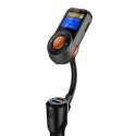 BT76 Color Screen bluetooth MP3 Car FM Transmitter Car bluetooth QC3.0 Fast Charge Handsfree