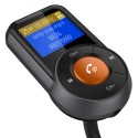 BT76 Color Screen bluetooth MP3 Car FM Transmitter Car bluetooth QC3.0 Fast Charge Handsfree