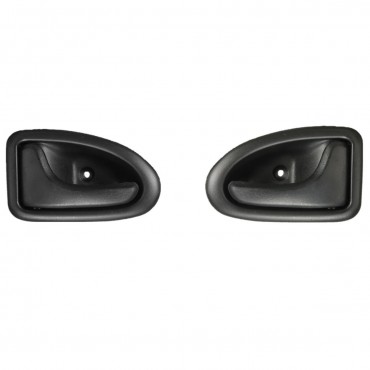 Black Plastic Interior Right Car Door Handle For Renault Clio Megane Scenic