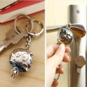 Car Big Head Cartoon Electrostatic Eliminator Static Key Chain