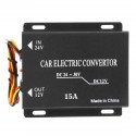 Car Electric Convertor Truck 15A DC 24V To 12V 180W Power Inverter Transformer