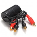 Car RCA Audio Noise Filter Ground Loop Isolator Suppressor Remover