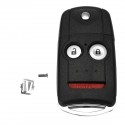 Car Remote Key Flip Fob Shell Case Keyless Entry For Acura Honda