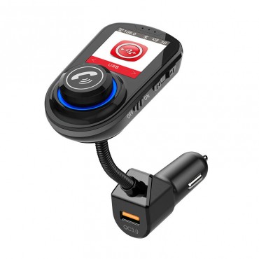 Dual USB 5V Output Car Bluetooth V.5.0 MP3 Player Support U-Disk / TF - Card