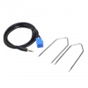 For Fiat 500 PUNTO Alpha 147 3.5mm AUX Audio Cable with Disassembly Tool Length 1.5 m