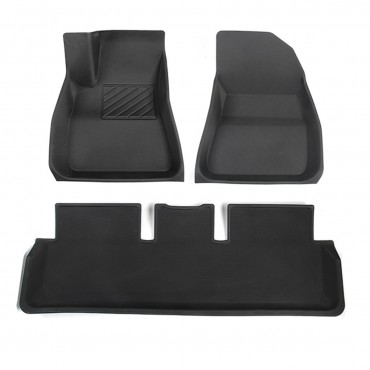 Fully Surrounded Special Foot Pad For Tesla Model 3 Car Waterproof Non-slip Floor Mat TPE XPE Modified Accessories