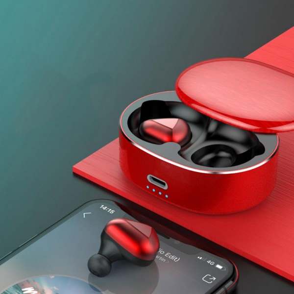 T50 6D Sound Binaual Call Wireless bluetooth Auto Memory Pairing Headset Earphone