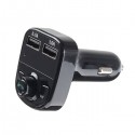 HY-82 Car bluetooth Hands-Free FM Launcher Car MP3 Dual USB Car Charger