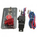 Ignition Switch Panel LED Toggle Engine Start Push Button Racing 12V