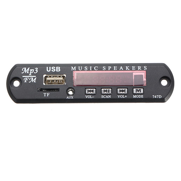 JRHT-Q9A MP3 Electronic Decoder Audio Module Board Remote Control FM Usb 5V