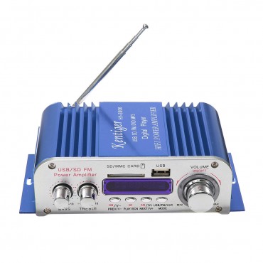HY3006 2 Channel Hi-Fi Audio Stereo Mini Amplifier Car Home MP3 USB FM SD w/ Remote 12V