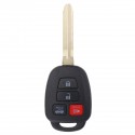 Keyless Entry Remote Key Fob w/ H Chip For Toyota Camry Corolla HYQ12BEL