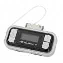 LCD Backlight Wireless Car Fm Transmitter for iPhone Black Silver