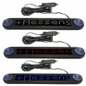 LED Display Programmable Electronic Moving Scrolling Message Sign Remote Control 12V