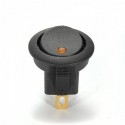 LED Dot Light 12V Car Boat Auto Round Rocker ON OFF SPST Switch