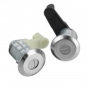 Left And Right Car Door Lock Barrel Cylinder w/2 Key For RENAULT MEGANE SCENIC CLIO MASTER