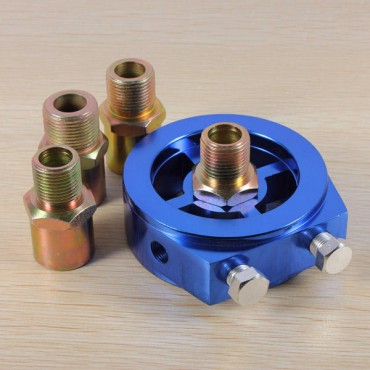 Oil Gauge Filter Sandwich Plate Pressure Temperature Sender Sensor