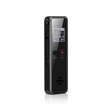 8G Digital Voice Recorder Support Voice Music Playback Intelligent One Button Recording