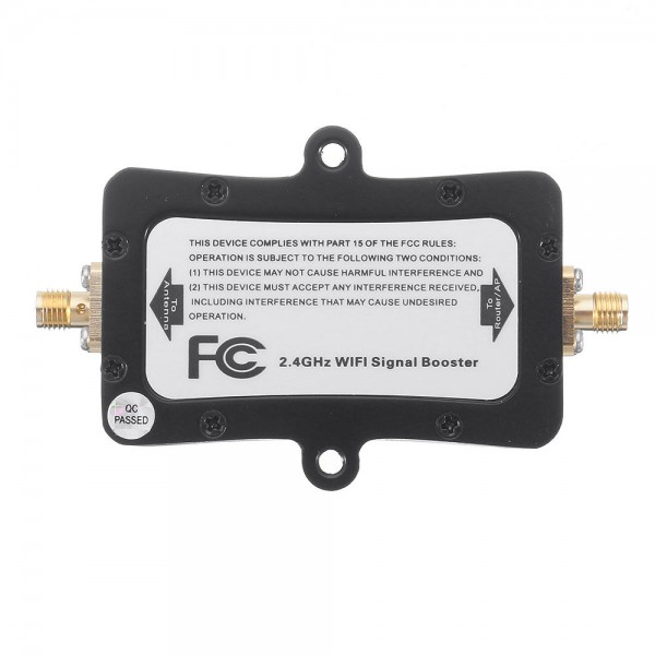 4W 36dBm 2.4G Wireless WIFI 11b/g/n Signal Amplifier Signal Booster for FPV with FCC Certification