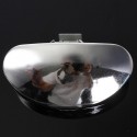 Silver Universal Auto Side Blind Spot Mirror Wide Angle View Safety