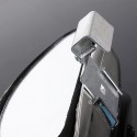 Silver Universal Auto Side Blind Spot Mirror Wide Angle View Safety